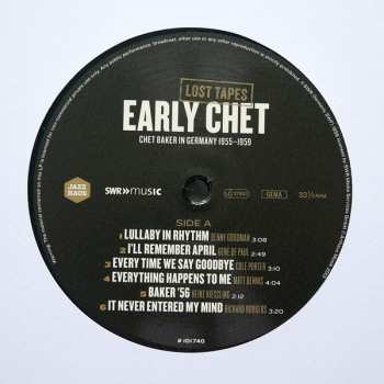 LP Chet Baker: Early Chet (Chet Baker In Germany 1955-1959) 602949