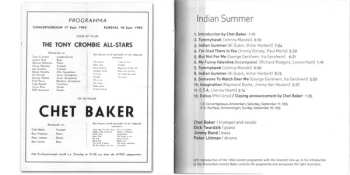 CD Chet Baker: Indian Summer (The Complete 1955 Concerts In Holland) 549486