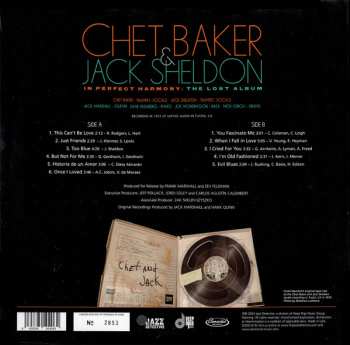 LP Chet Baker: In Perfect Harmony: The Lost Album LTD | NUM 559311