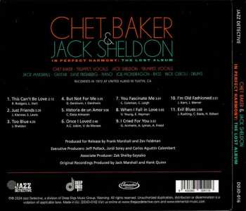 CD Chet Baker: In Perfect Harmony: The Lost Album DLX | LTD 590387