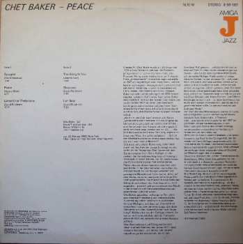 LP Chet Baker: Peace 100460