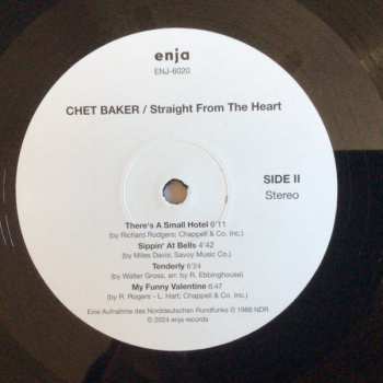 LP Chet Baker: Straight From The Heart - The Great Last Concert, Vol. II 610586