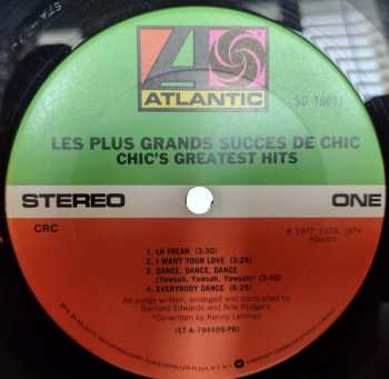 LP Chic: Les Plus Grands Succes De Chic = Chic's Greatest Hits 387375