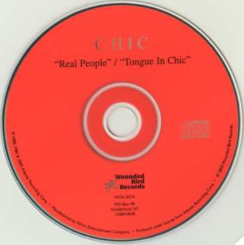 CD Chic: Real People / Tongue In Chic 608520