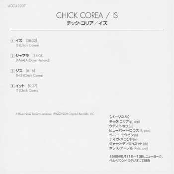 CD Chick Corea: Is 563340