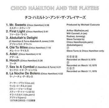 CD Chico Hamilton: Chico Hamilton And The Players LTD 595621