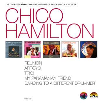 5CD/Box Set Chico Hamilton: Complete Remastered Recordings On Black Saint&Soul Note 550432