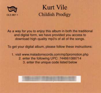 LP Kurt Vile: Childish Prodigy 6926