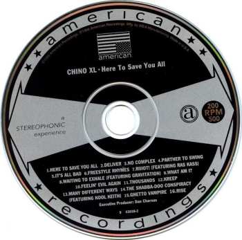 CD Chino XL: Here To Save You All 611549