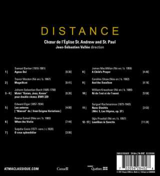 CD Choir Of The Church Of St. Andrew and St. Paul, Montreal: Distance 558118