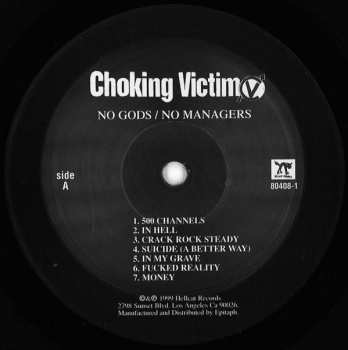 LP Choking Victim: No Gods / No Managers 568482