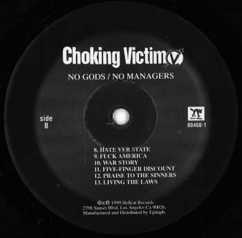 LP Choking Victim: No Gods / No Managers 568482