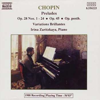 CD Frédéric Chopin: Preludes / Variations Brilliantes 386029