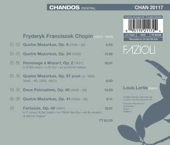 CD Frédéric Chopin: Louis Lortie Plays Chopin: Volume 6: Variations, Mazurkas, Polonaises, Fantaisie 601237