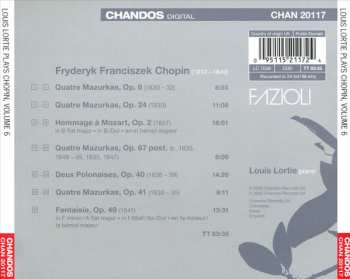 CD Frédéric Chopin: Louis Lortie Plays Chopin: Volume 6: Variations, Mazurkas, Polonaises, Fantaisie 601237