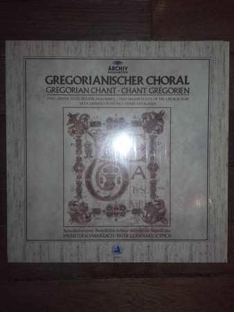 LP Godehard Joppich: Gregorianischer Choral / Gregorian Chant / Chant Gregorien  :  Zwei Grosse Feste Des Kirchenjahres - Two Major Feasts Of The Church Year - Deux Grandes Fêtes de L'année Liturgique 553206