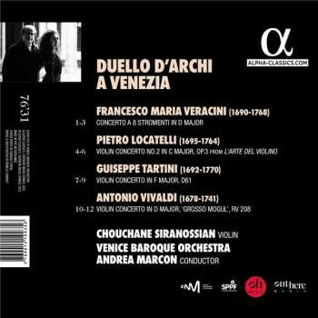 CD Venice Baroque Orchestra: Duello D'Archi A Venezia 582230