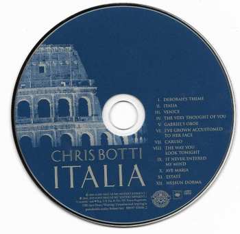 CD Chris Botti: Italia 277909