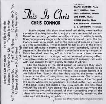 2CD Chris Connor: Four Classic Albums Plus 640592