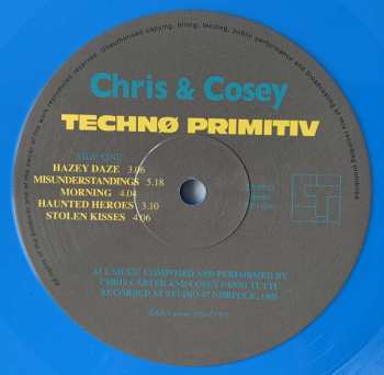 LP Chris & Cosey: Technø Primitiv CLR | LTD 576486