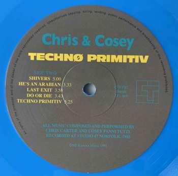 LP Chris & Cosey: Technø Primitiv CLR | LTD 576486