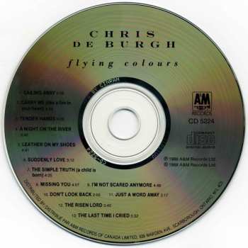 CD Chris de Burgh: Flying Colours 630018