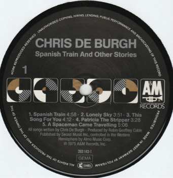 LP Chris de Burgh: Spanish Train And Other Stories 653827