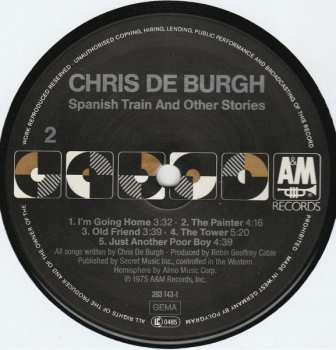 LP Chris de Burgh: Spanish Train And Other Stories 653827