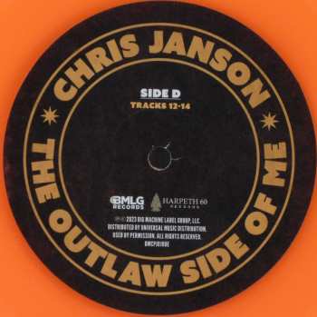 2LP Chris Janson: The Outlaw Side Of Me CLR 586461