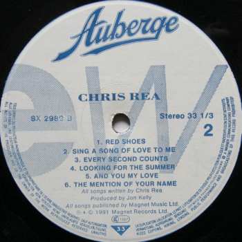 LP Chris Rea: Auberge 540143