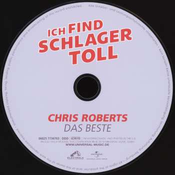 CD Chris Roberts: Ich Find Schlager Toll - Das Beste 575150