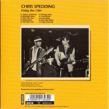 CD Chris Spedding: Friday The 13th DIGI 95724