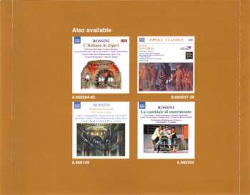 CD Christian Benda: Rossini Complete Overtures - 4 Il Barbiere Di Siviglia, Il Turco In Italia - Armida 236874