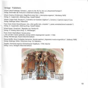 CD Christian Brembeck: Gradus Ad Parnassum / Süddeutsche Orgelkunst • The Art Of South German Organ Music 572616