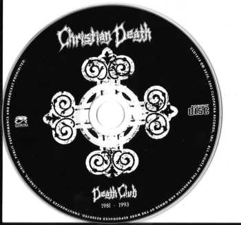 CD/DVD Christian Death: Death Club 1981-1993 615975