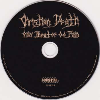 CD Christian Death: Only Theater Of Pain 26481