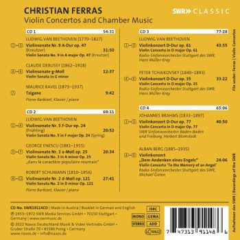 4CD Christian Ferras: The SWR Recordings 614745