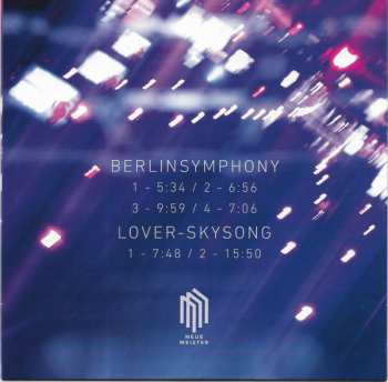 CD Christian Jost: Berlinsymphony / Lover-Skysong 239128