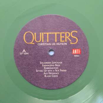 LP Christian Lee Hutson: Quitters CLR | LTD 580523