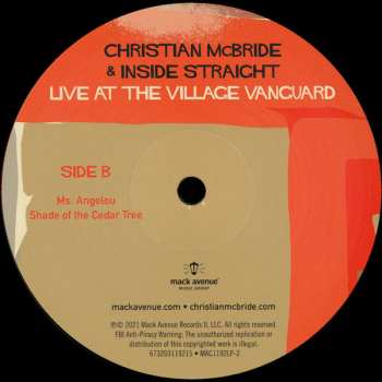 2LP Christian McBride & Inside Straight: Live At The Village Vanguard 561197