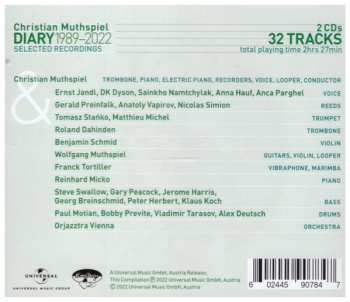 2CD Christian Muthspiel: Diary 1989-2022 - Selected Recordings 588006