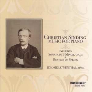 CD Christian Sinding: Christian Sinding | Music For Piano 489577