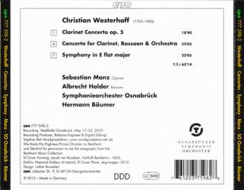 CD Sebastian Manz: Symphony ∙ Clarinet Concerto ∙ Double Concerto 277372