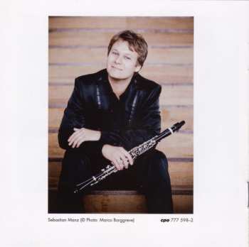 CD Sebastian Manz: Symphony ∙ Clarinet Concerto ∙ Double Concerto 277372