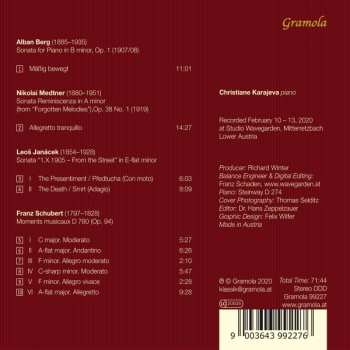 CD Franz Schubert: Berg Medtner Janáček Schubert 456872