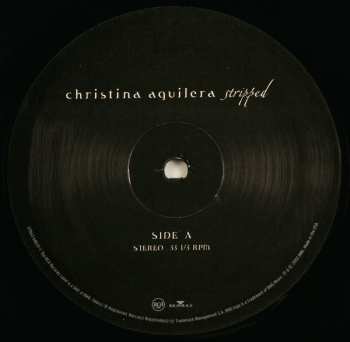 2LP Christina Aguilera: Stripped 577241