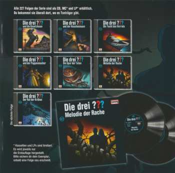 CD Christoph Dittert: Die Drei ??? 227 - Melodie Der Rache 620089