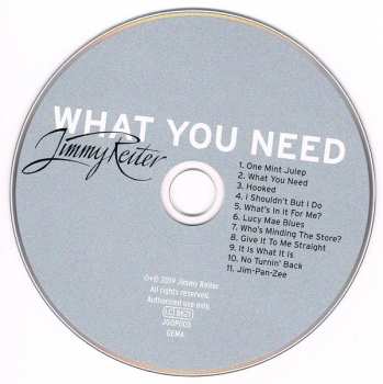 CD Christoph "Jimmy" Reiter: What You Need 182872