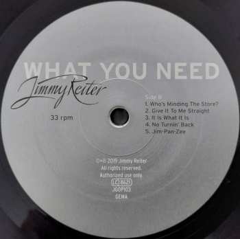 LP Christoph "Jimmy" Reiter: What You Need 502635