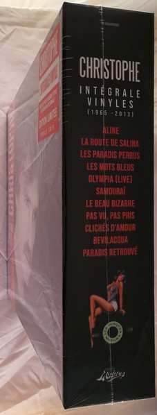 14LP/Box Set Christophe: Intégrale Vinyles (1965 - 2013) 626727